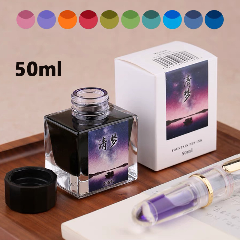 Fountain Pen Bottled Ink - MAJOHN 50ml Fountain Pen Ink Various