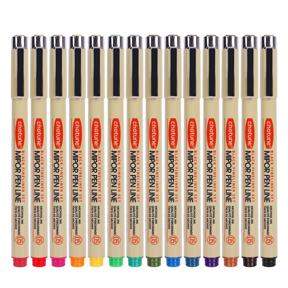 Archive Box Set - Precision Micro-Line Pens, Set of 9
