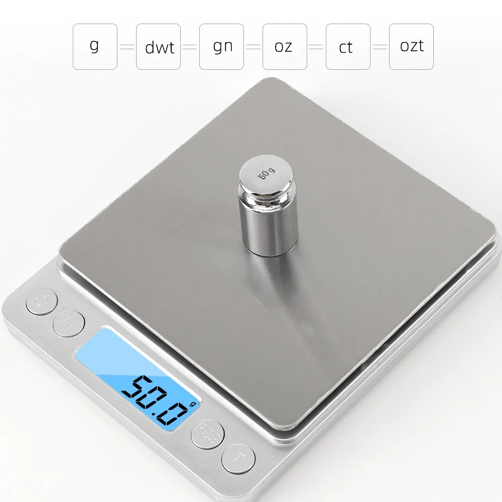 Tape Dispenser Weighted - 3000g 0.1g Electronic Scale LCD Display