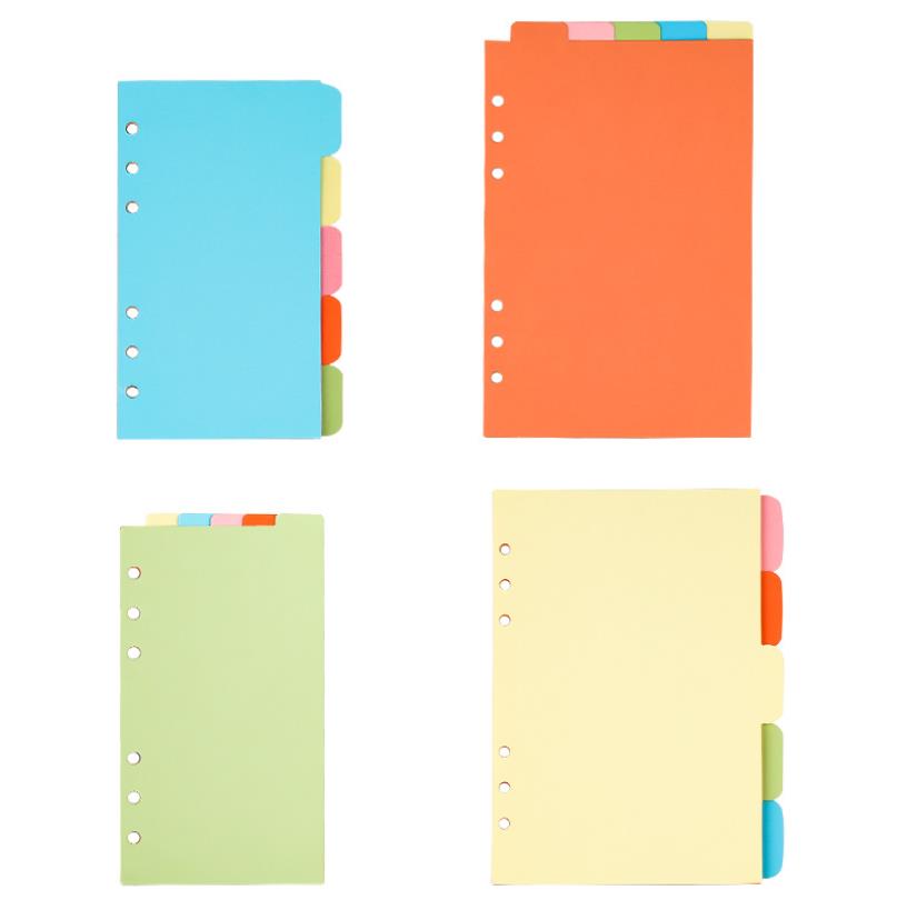Tab Divider A4 - A5/A6/A7/B5/A4 Giấy Chia Chỉ Số Trang
