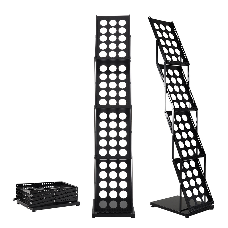 Magazine Holder Rack - Gấp Gọn Kim Loại Tủ Hồ
