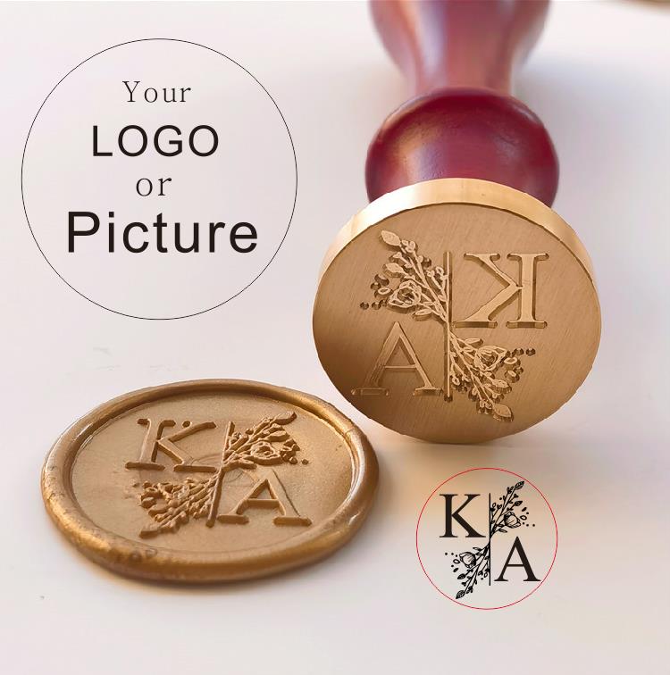 Rubber Date Stamp - Tùy Chỉnh Dấu Dấu Sáp Tem