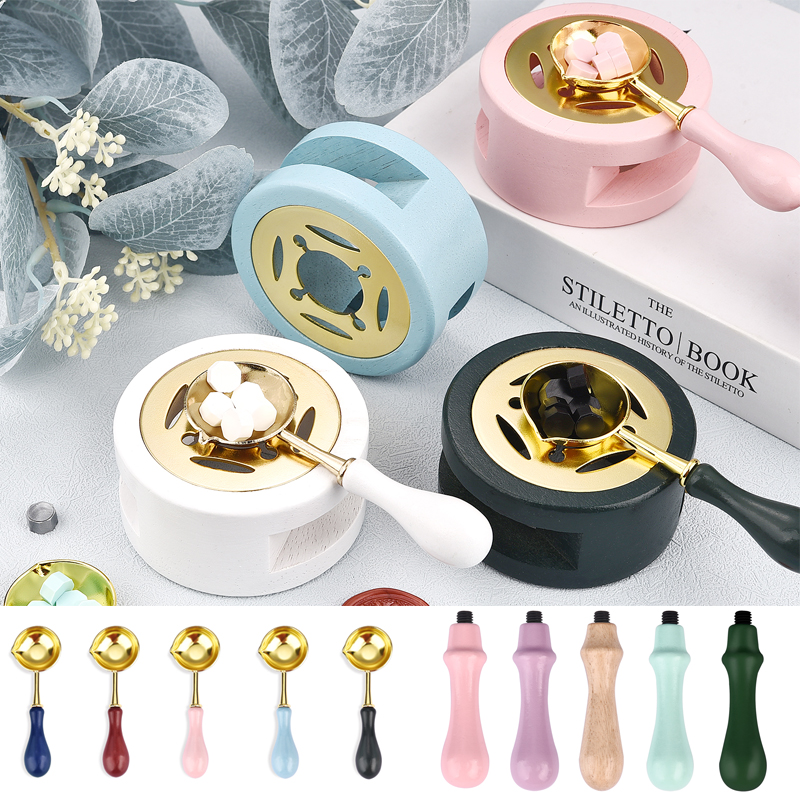 Wax Seal Stamp Set - Con Dấu Sáp Bộ Tem Sơn