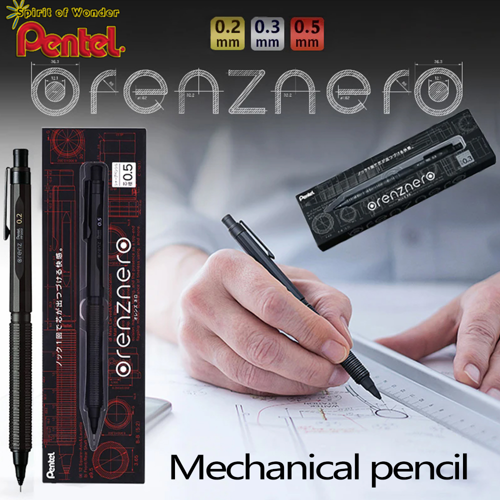 Mechanical Pencil 0.3 - Japan Pentel Metal Mechanical Pencil PP3003-A