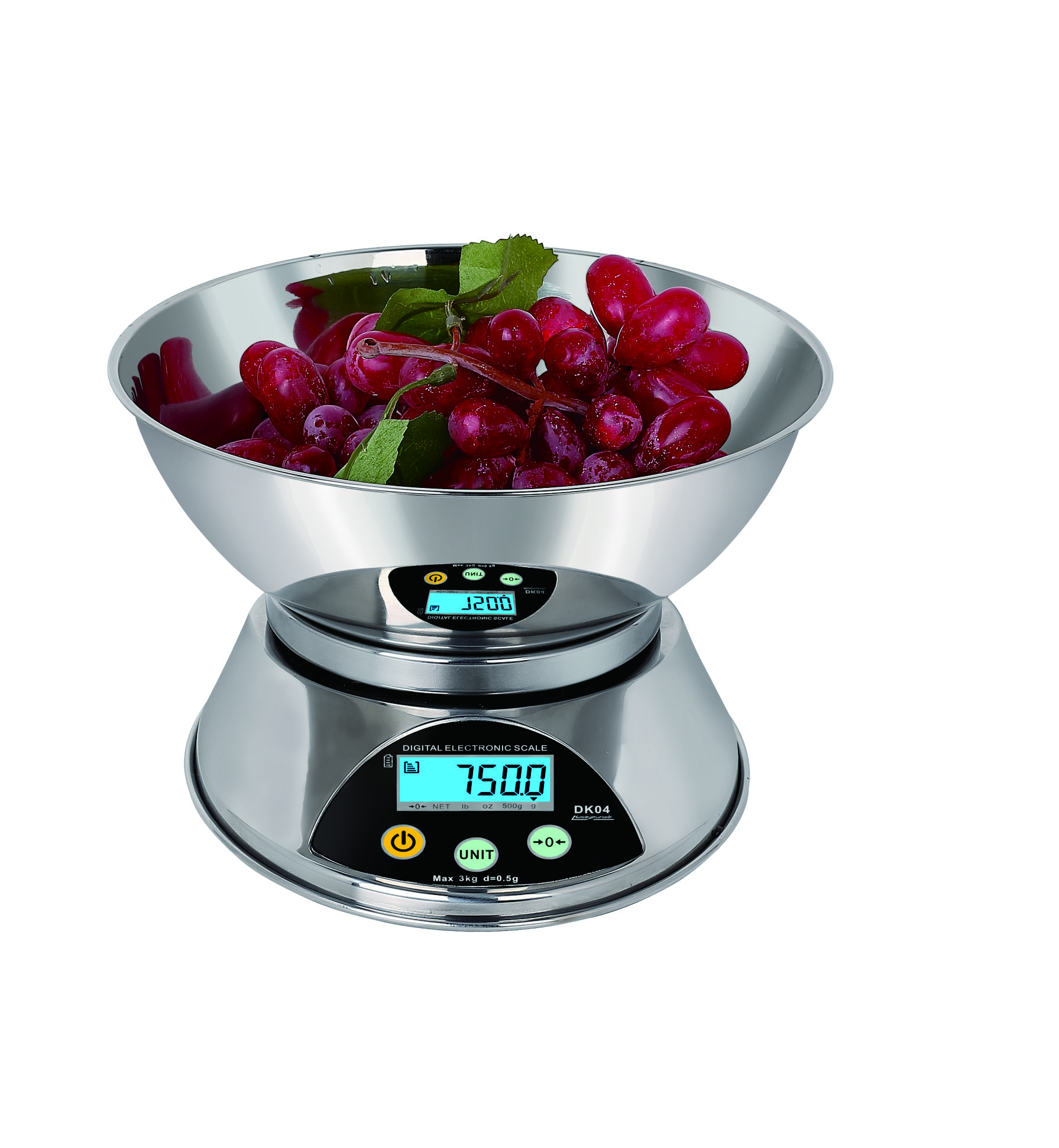 Tape Dispenser Weighted - DK04 Digital Complete stainless Kitchen Scale1Kg
