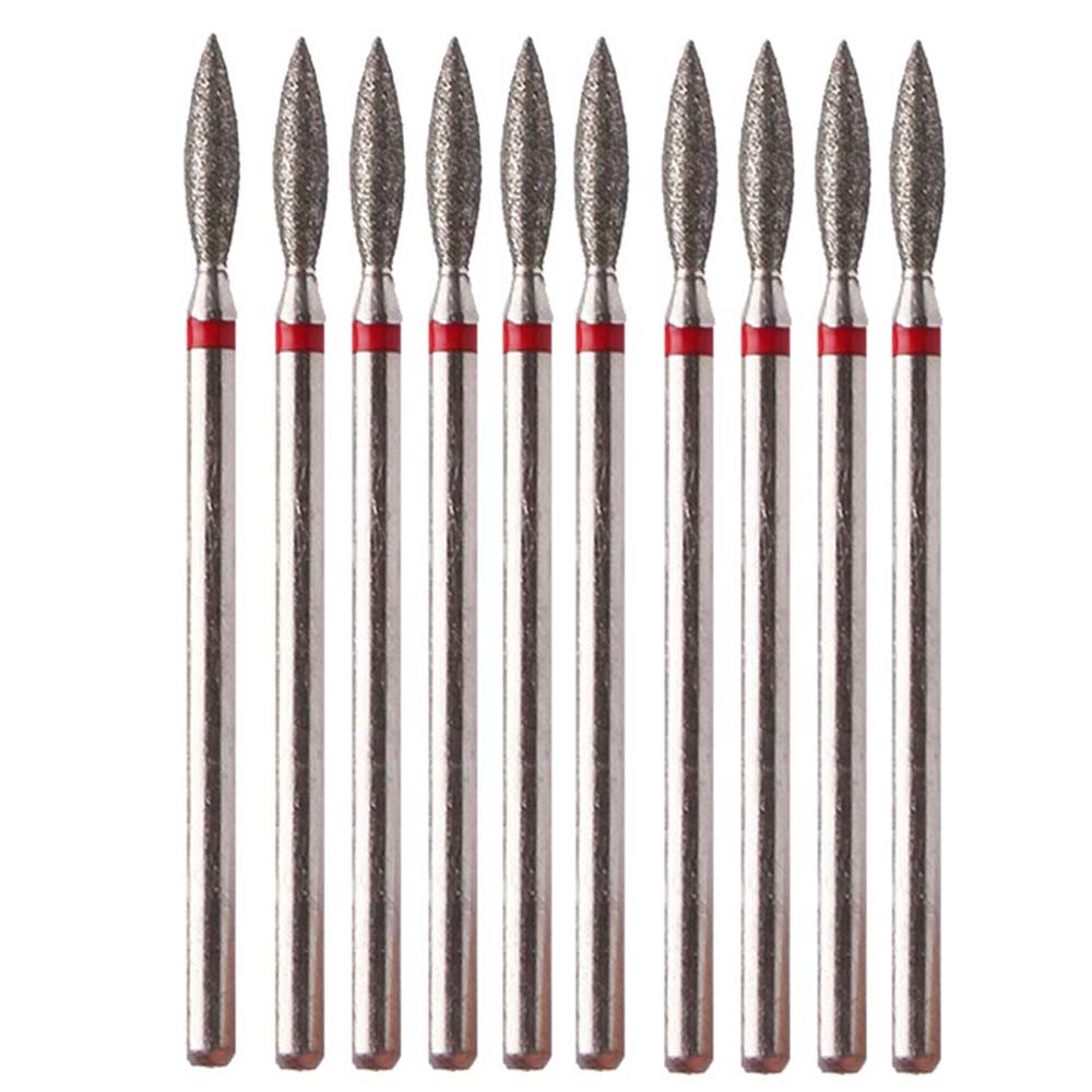 10pcs Diamond Nail Drill Bits  - đánh giá và giá Gel Refill Pack