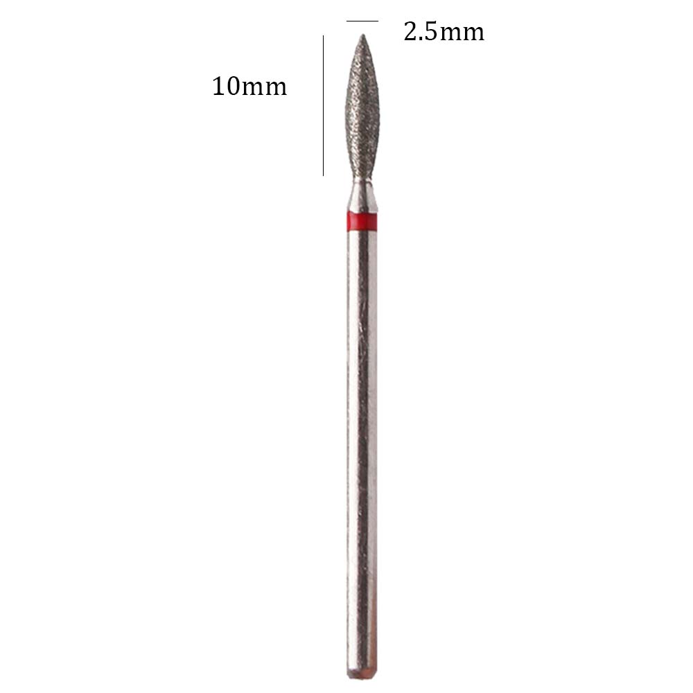 10pcs Diamond Nail Drill Bits  - đánh giá và giá Gel Refill Pack