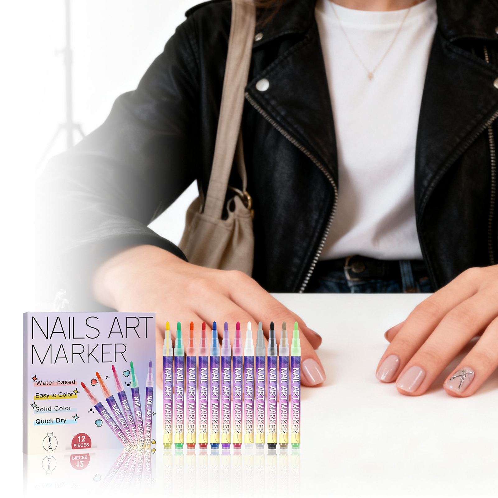 12Pcs Nail Art Pens With Fine  - đánh giá và giá Correction Pen Fine