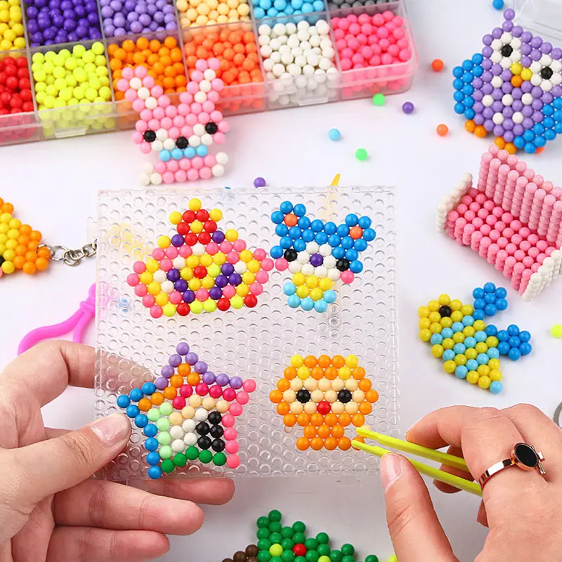 Magical Water Sticky Beads Toy - đánh giá và giá Paper Weight Crystal