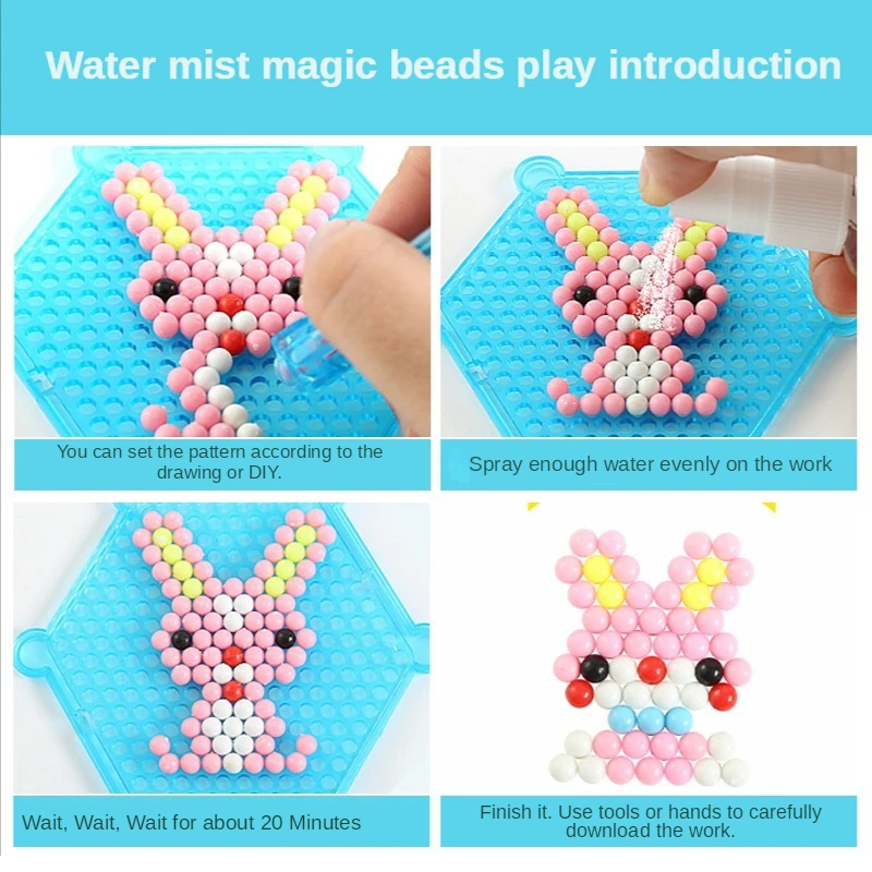 Magical Water Sticky Beads Toy - đánh giá và giá Paper Weight Crystal
