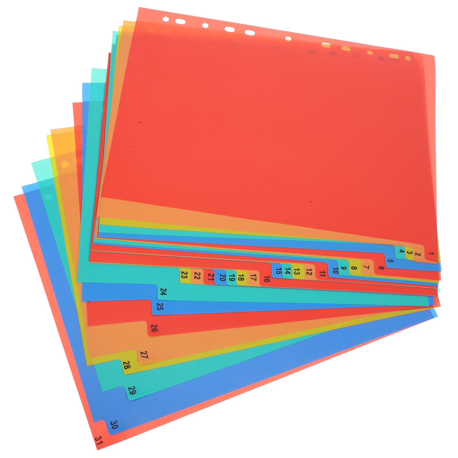 1Set Loose-Leaf Index Dividers - đánh giá và giá Tab Divider A4