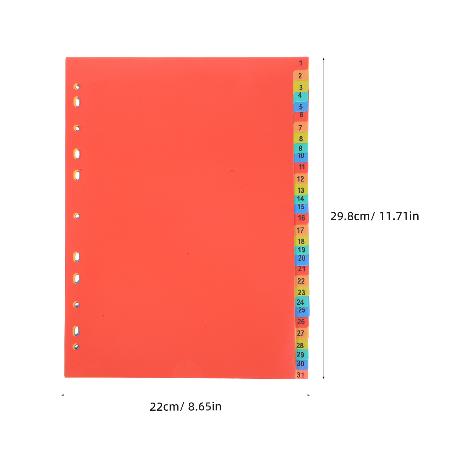 1Set Loose-Leaf Index Dividers - đánh giá và giá Tab Divider A4