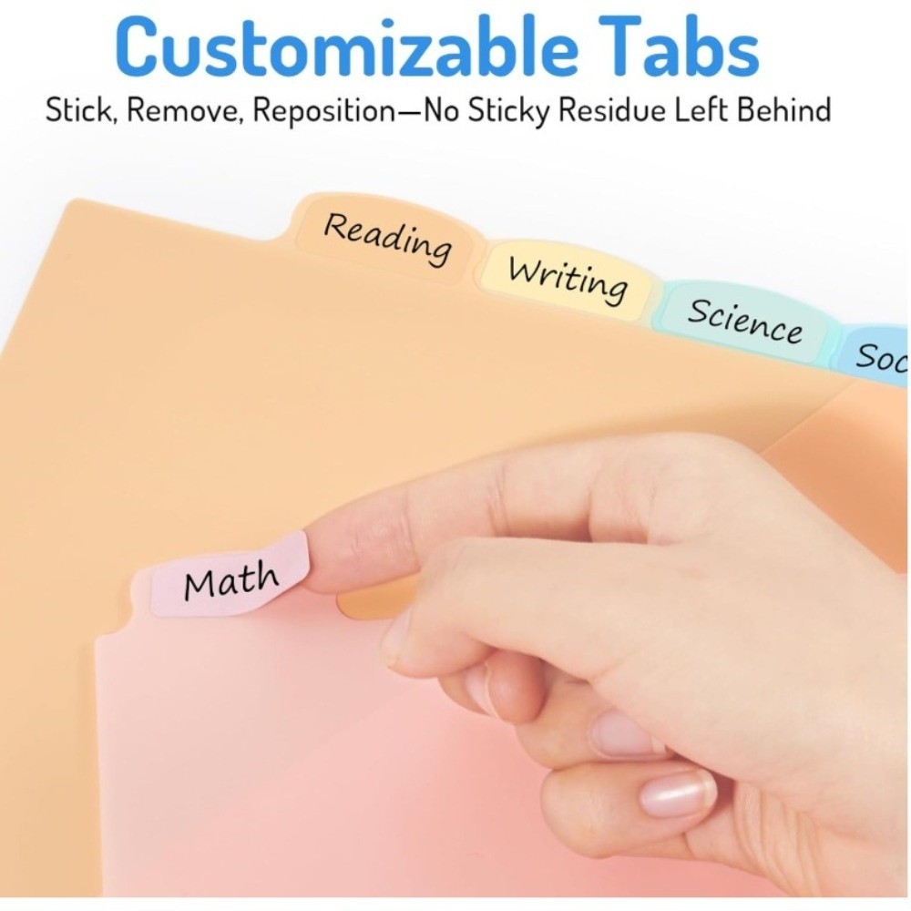 Clear Durable Binder Dividers  - đánh giá và giá Tab Divider A4