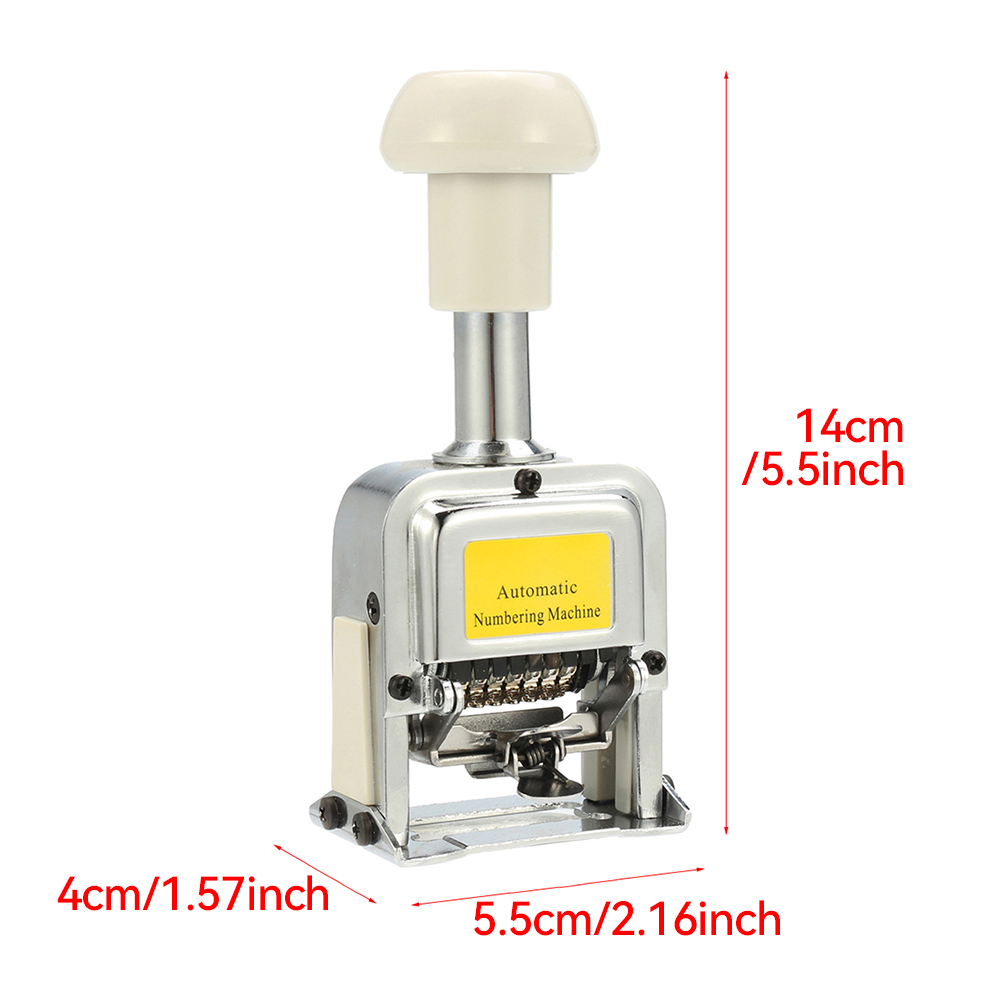 Number Machine 7 Position Auto - đánh giá và giá Rubber Date Stamp