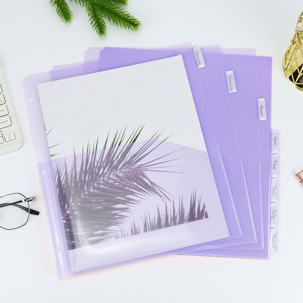 2Sets A4 PP Plastic Binder Div - đánh giá và giá Tab Divider A4