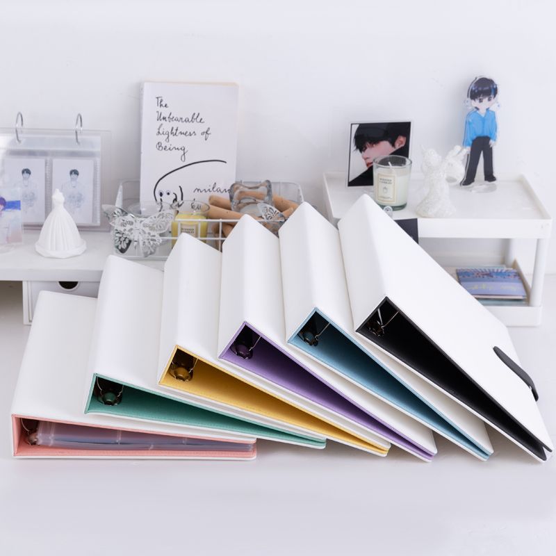 Color Blocking Binder A4 Loose - đánh giá và giá Binder A4 Lever