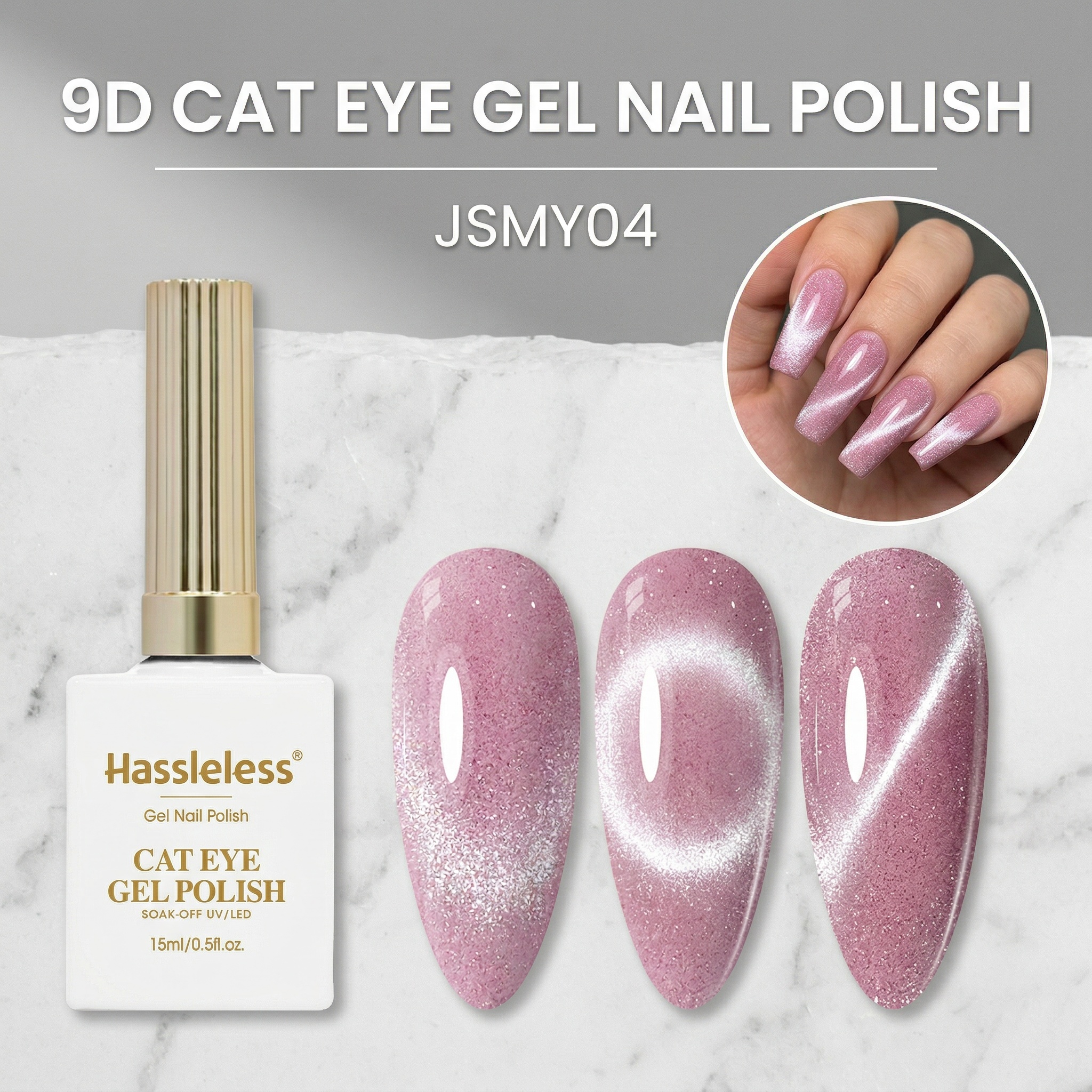 Hassleless 1-bottle pack, 15ml - đánh giá và giá Gel Refill Pack