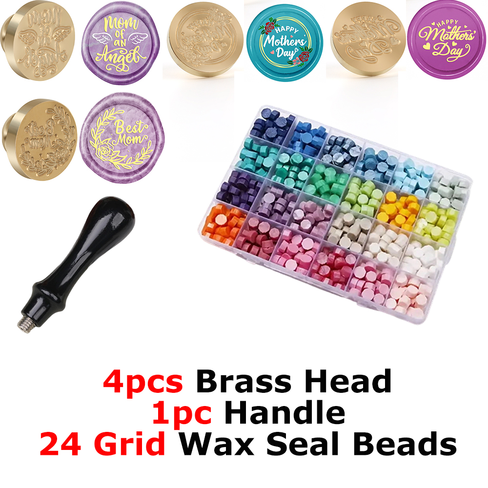 Happy Mother's Day Wax Seal St - đánh giá và giá Wax Seal Stamp Set