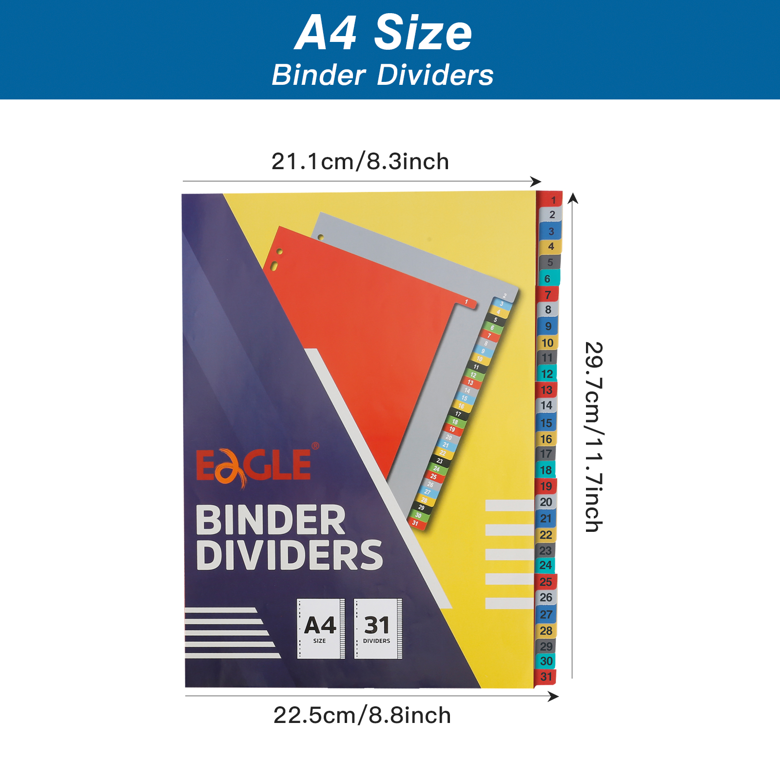 EAGLE A4 Binder Index Divider  - đánh giá và giá Binder A4 Lever