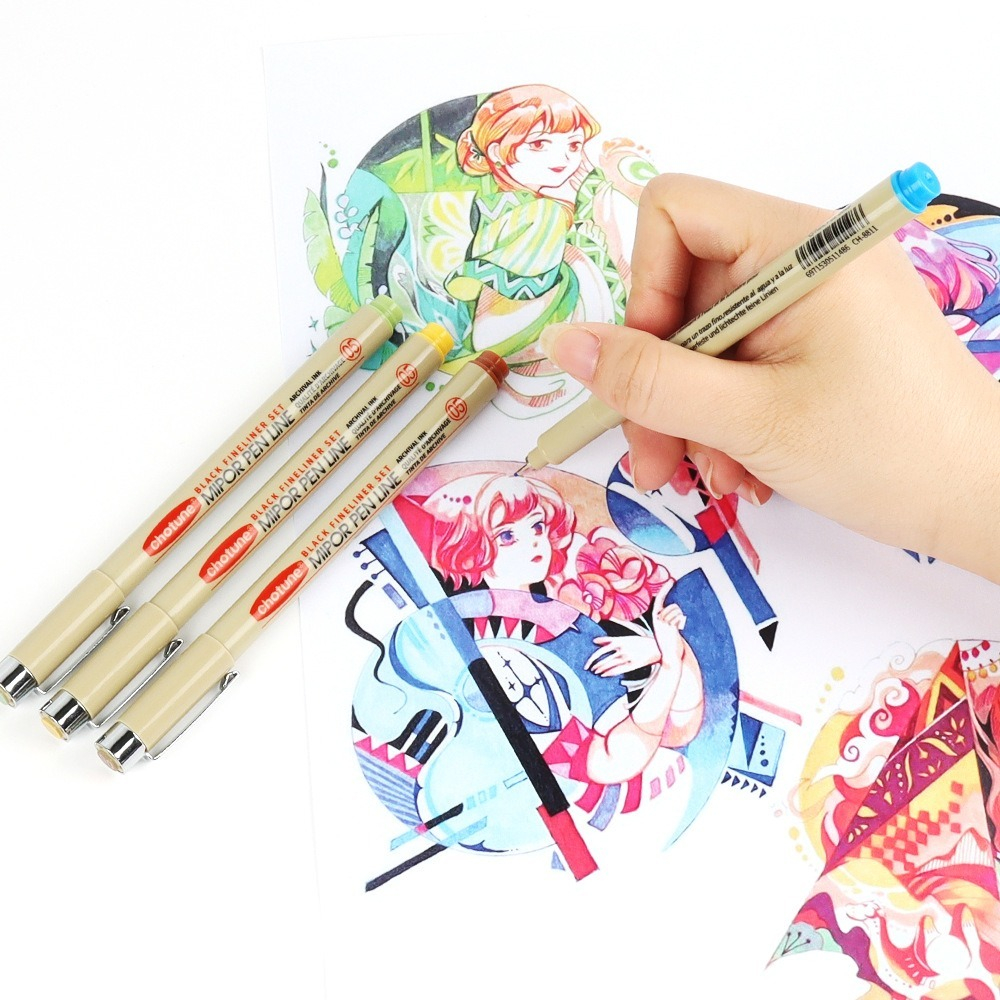 Precision Micro-Line Pens, Set - đánh giá và giá Archive Box Set