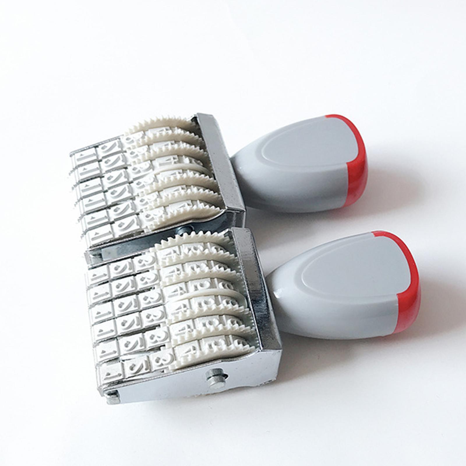 Cao Su 6 Chữ Số Con Lăn Tem Đá - đánh giá và giá Rubber Date Stamp