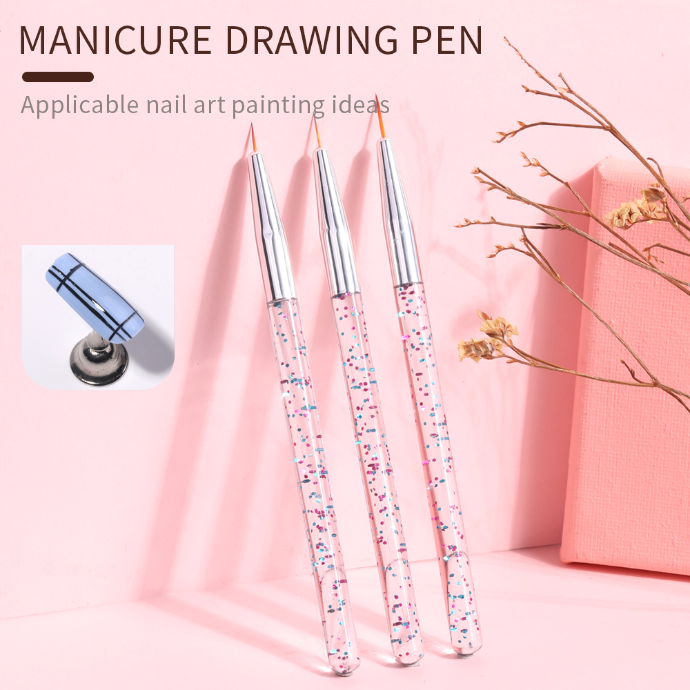 LINMANDA 3Pcs Nail Art Pen Set - đánh giá và giá Correction Pen Fine