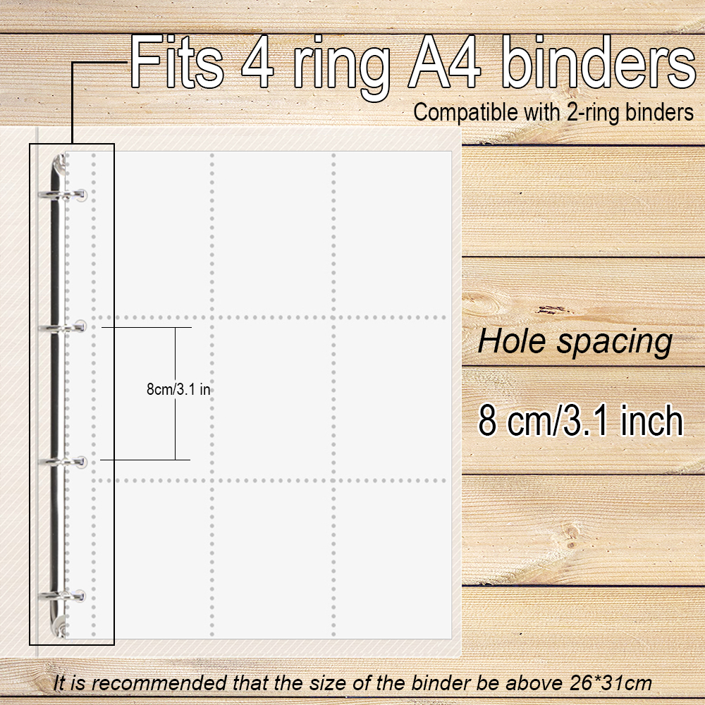 PLRBOK A4 Trong Suốt 10 Album  - đánh giá và giá Binder A4 Lever