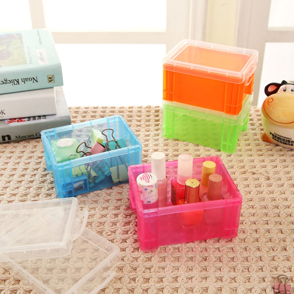 4Pcs Colorful Desktop Storage  - đánh giá và giá Card Index Box
