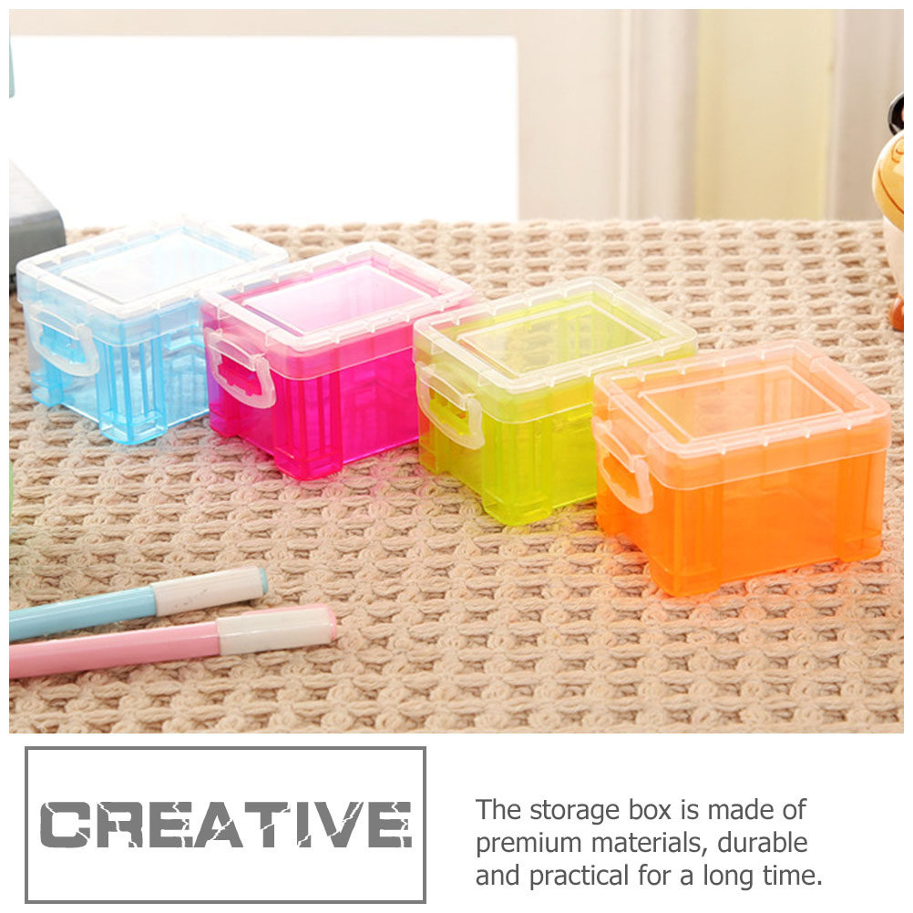 4Pcs Colorful Desktop Storage  - đánh giá và giá Card Index Box