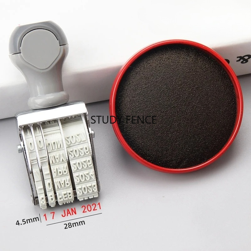 Portable English Date Stamp fo - đánh giá và giá Rubber Date Stamp