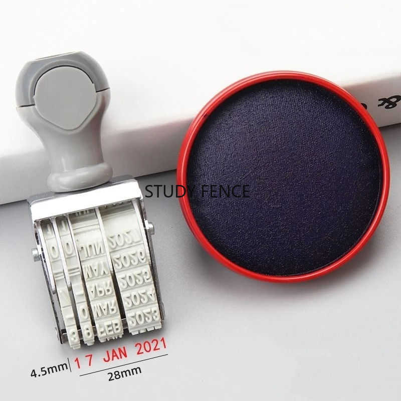 Portable English Date Stamp fo - đánh giá và giá Rubber Date Stamp