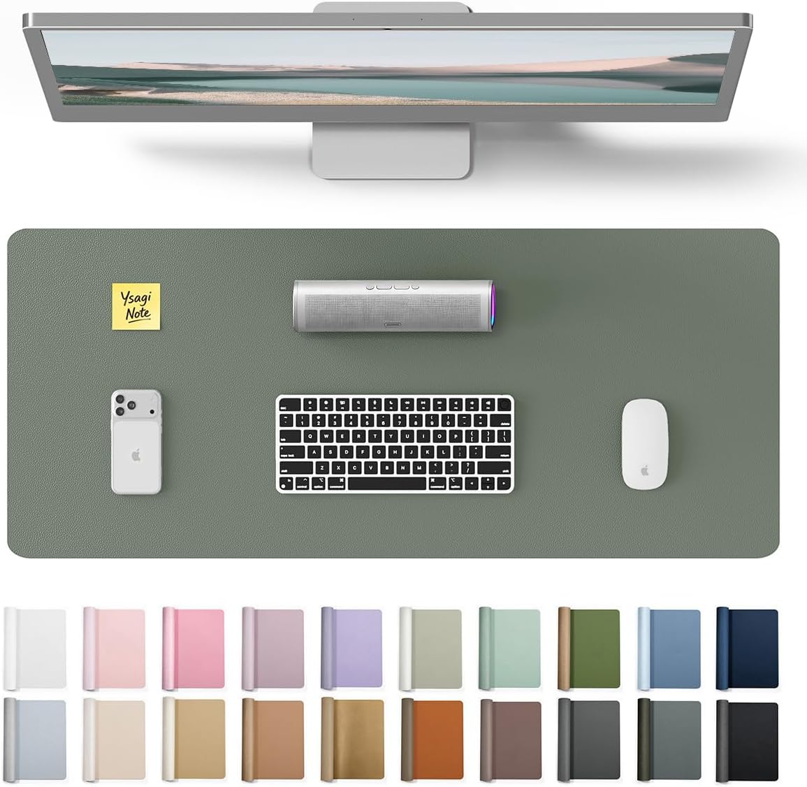 Leather Desk Pad Protector, La - đánh giá và giá Leather Desk Pad