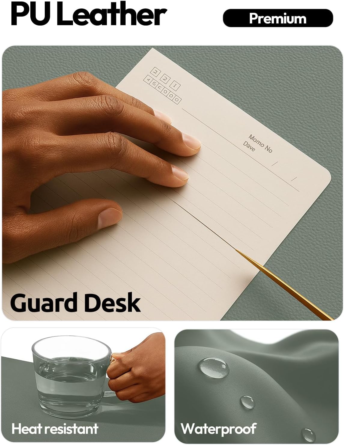 Leather Desk Pad Protector, La - đánh giá và giá Leather Desk Pad