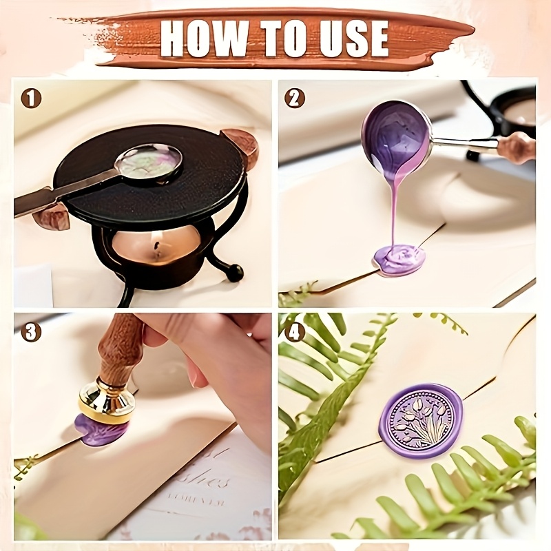 21pc wax stamp set with variou - đánh giá và giá Wax Seal Stamp Set