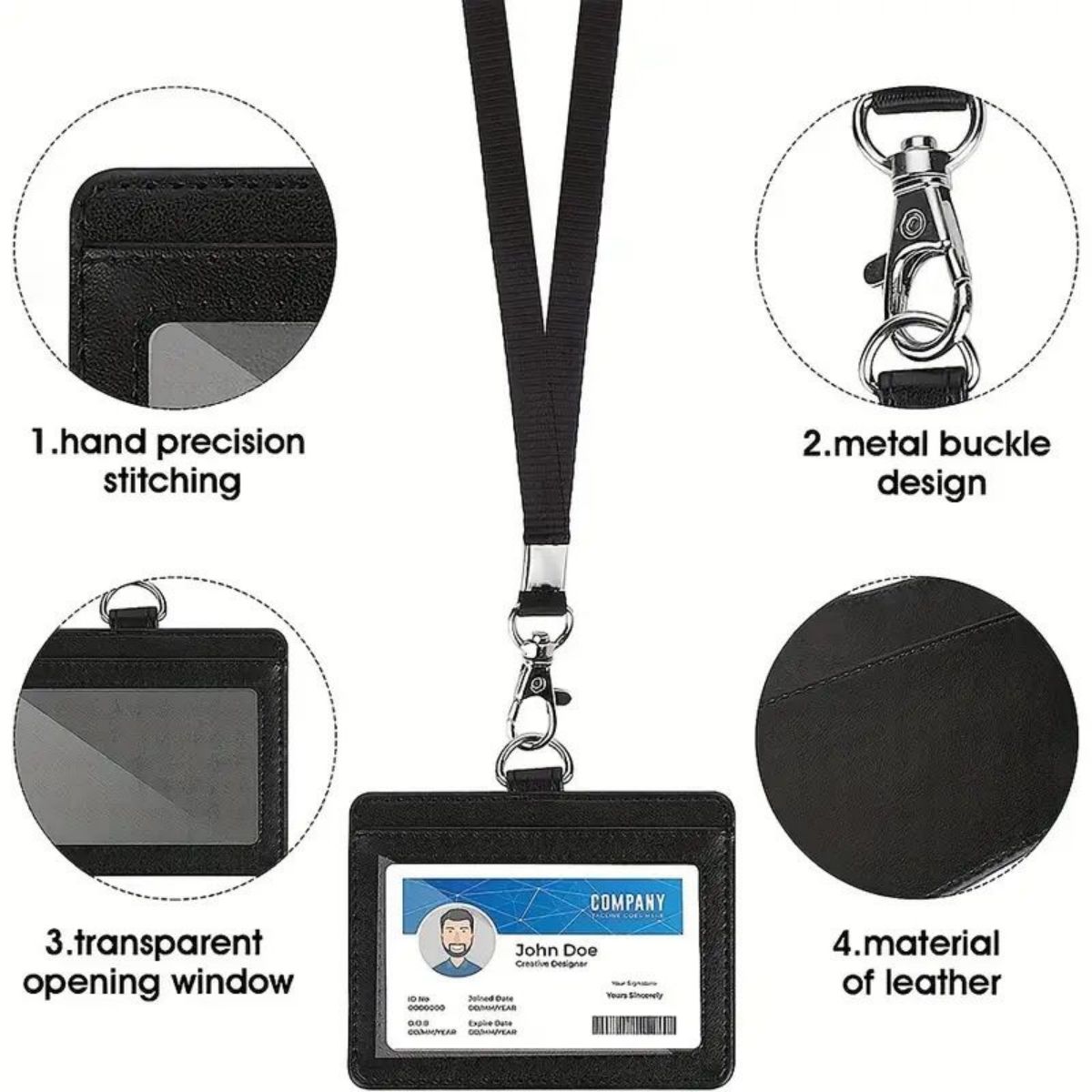 1 pc Horizontal ID badge holde - đánh giá và giá Index Card Holder