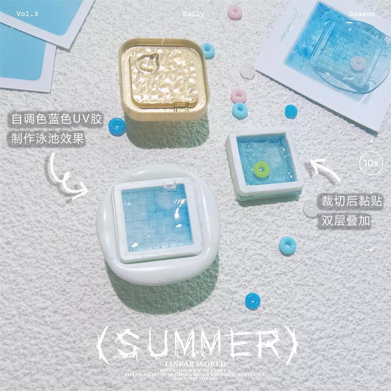 New Wax Seal Stamp Summer Pool - đánh giá và giá Wax Seal Stamp Set