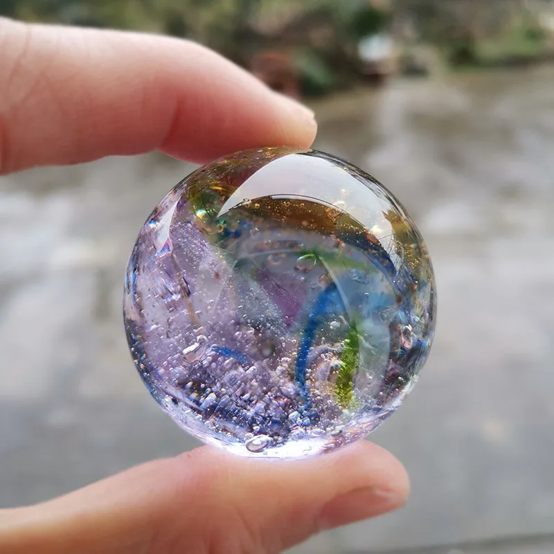 40mm Glazed Beads Ball Crystal - đánh giá và giá Paper Weight Crystal