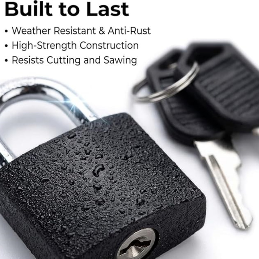 3 pcs Padlock with Keys, (Blac - đánh giá và giá Letter Opener Brass