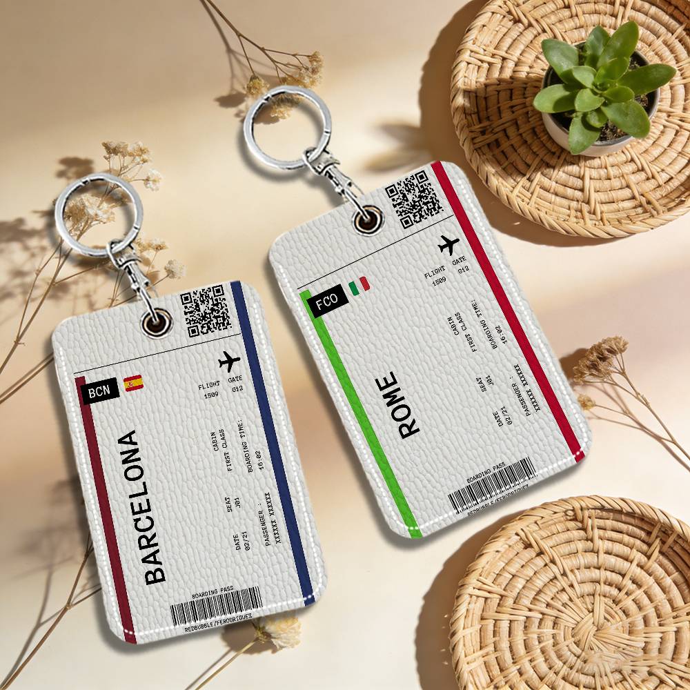 Boarding Pass Plane Ticket Lea - đánh giá và giá Card Index Box
