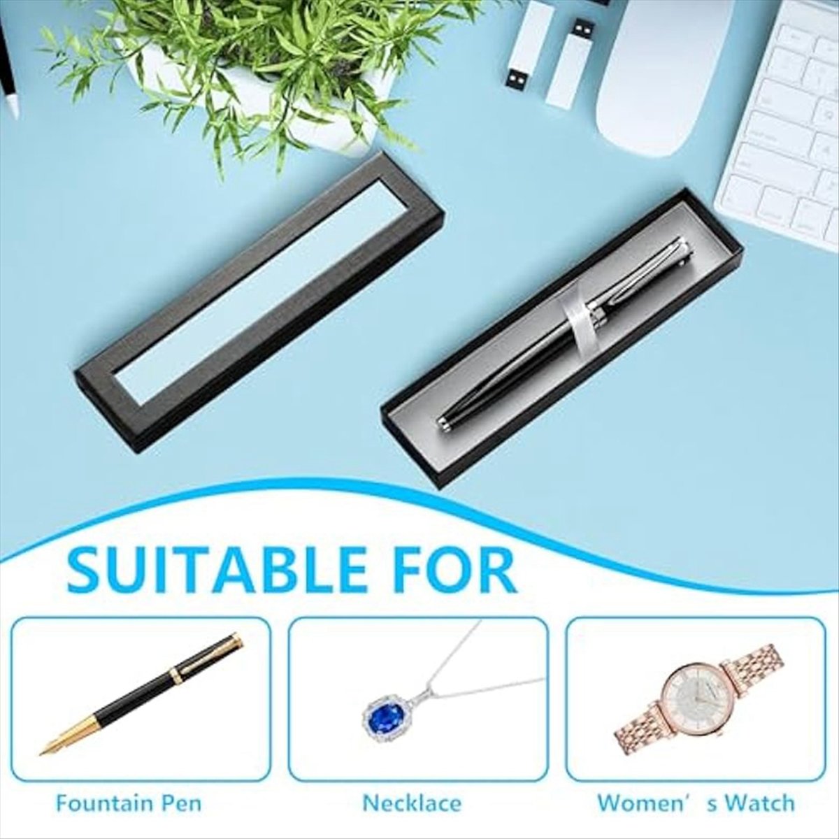 REST 10Pcs Empty Pen Gift Box  - đánh giá và giá Pen Rest Single