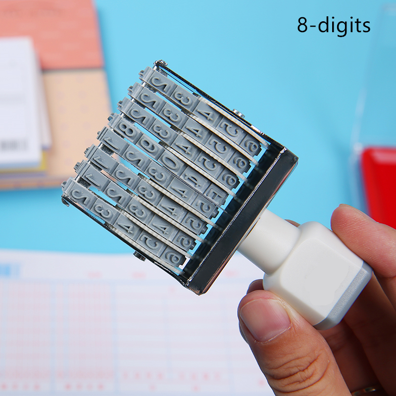 Portable 8/10 Digits Number St - đánh giá và giá Rubber Date Stamp