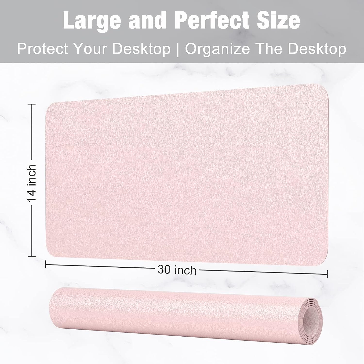 30x14 Inch PU Leather Desk Pad - đánh giá và giá Leather Desk Pad