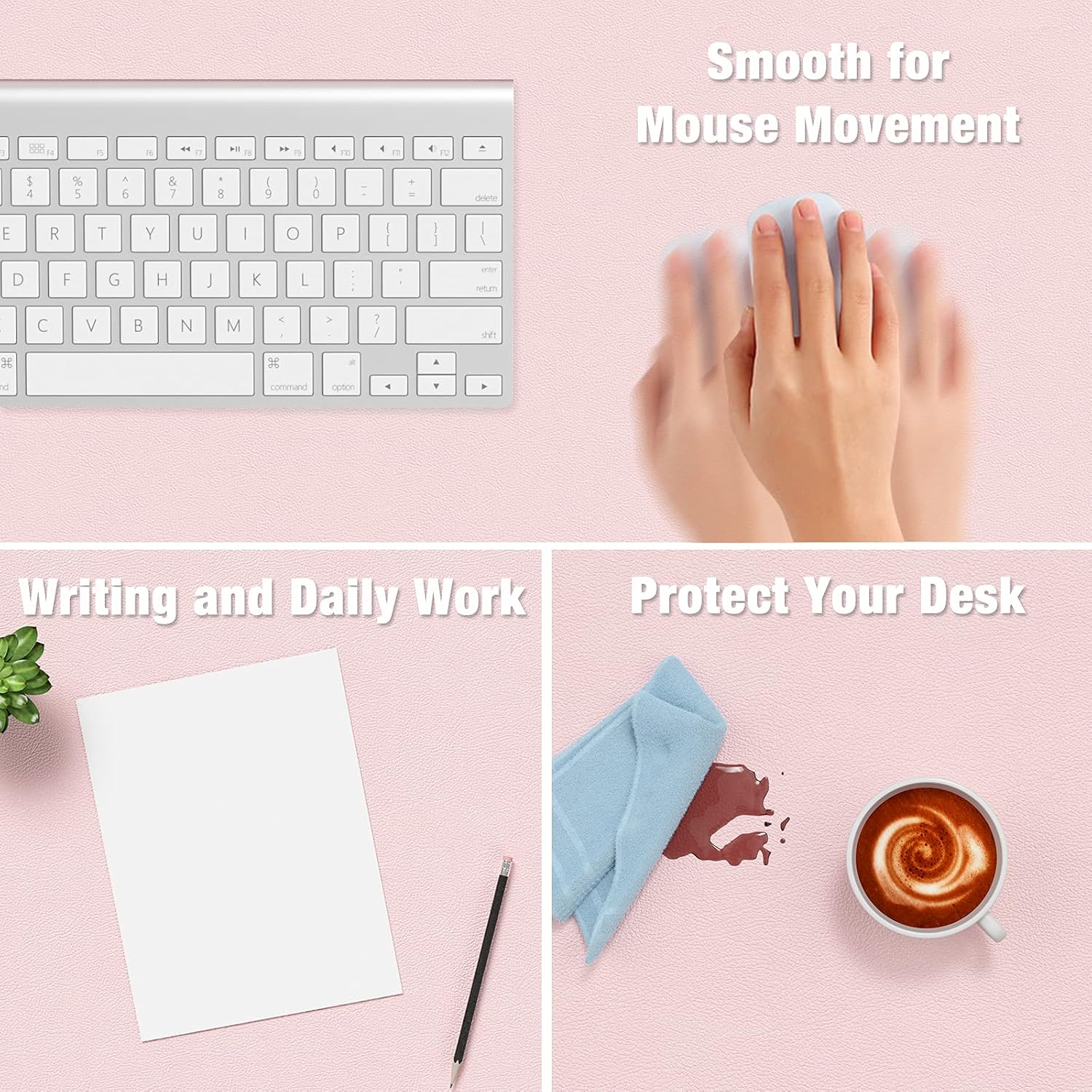 30x14 Inch PU Leather Desk Pad - đánh giá và giá Leather Desk Pad