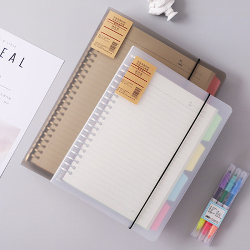 A4/B5/A5 Loose Leaf Refill Bin - đánh giá và giá Binder A4 Lever