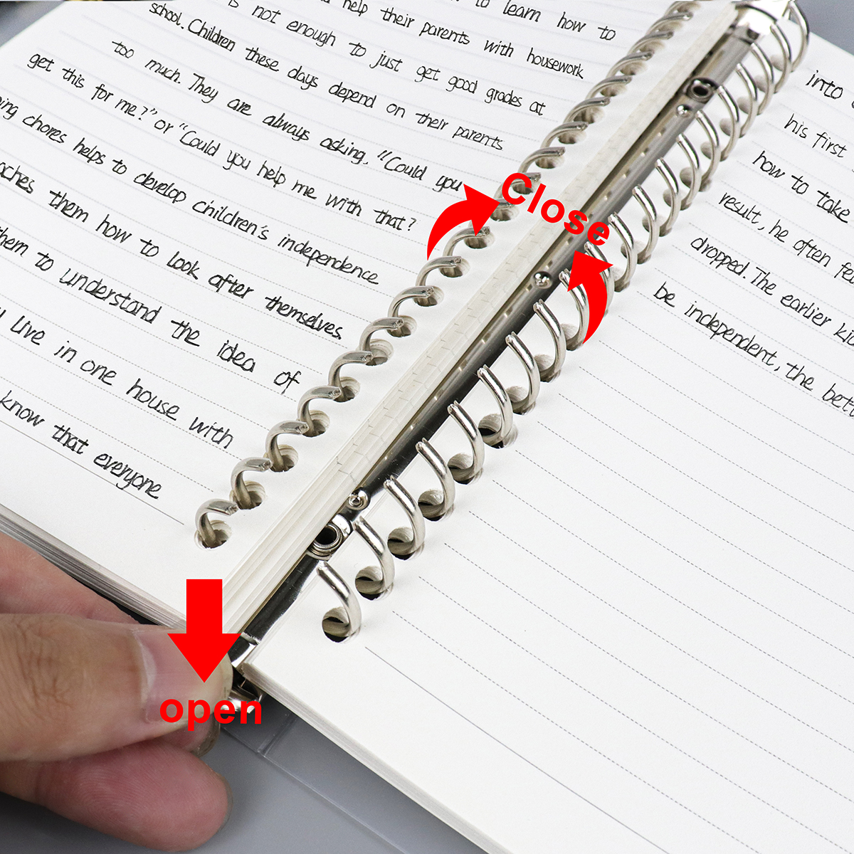A4/B5/A5 Loose Leaf Refill Bin - đánh giá và giá Binder A4 Lever