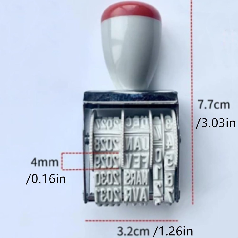 DIY Rotating Date & Number Rol - đánh giá và giá Rubber Date Stamp