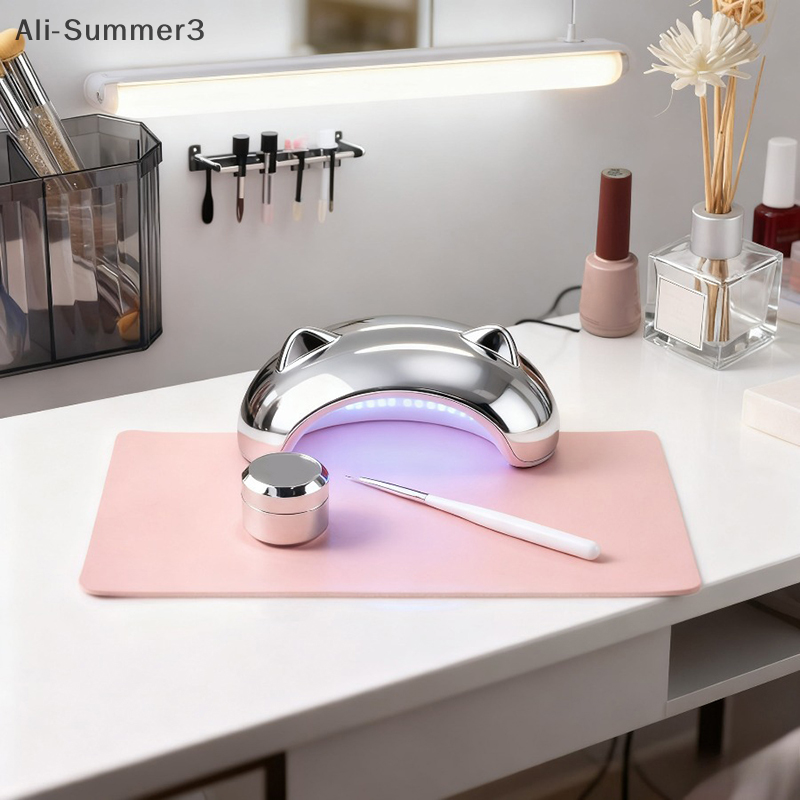 Foldable Nail Art Table Mat PU - đánh giá và giá Leather Desk Pad