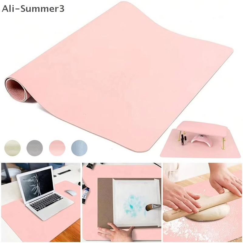 Foldable Nail Art Table Mat PU - đánh giá và giá Leather Desk Pad