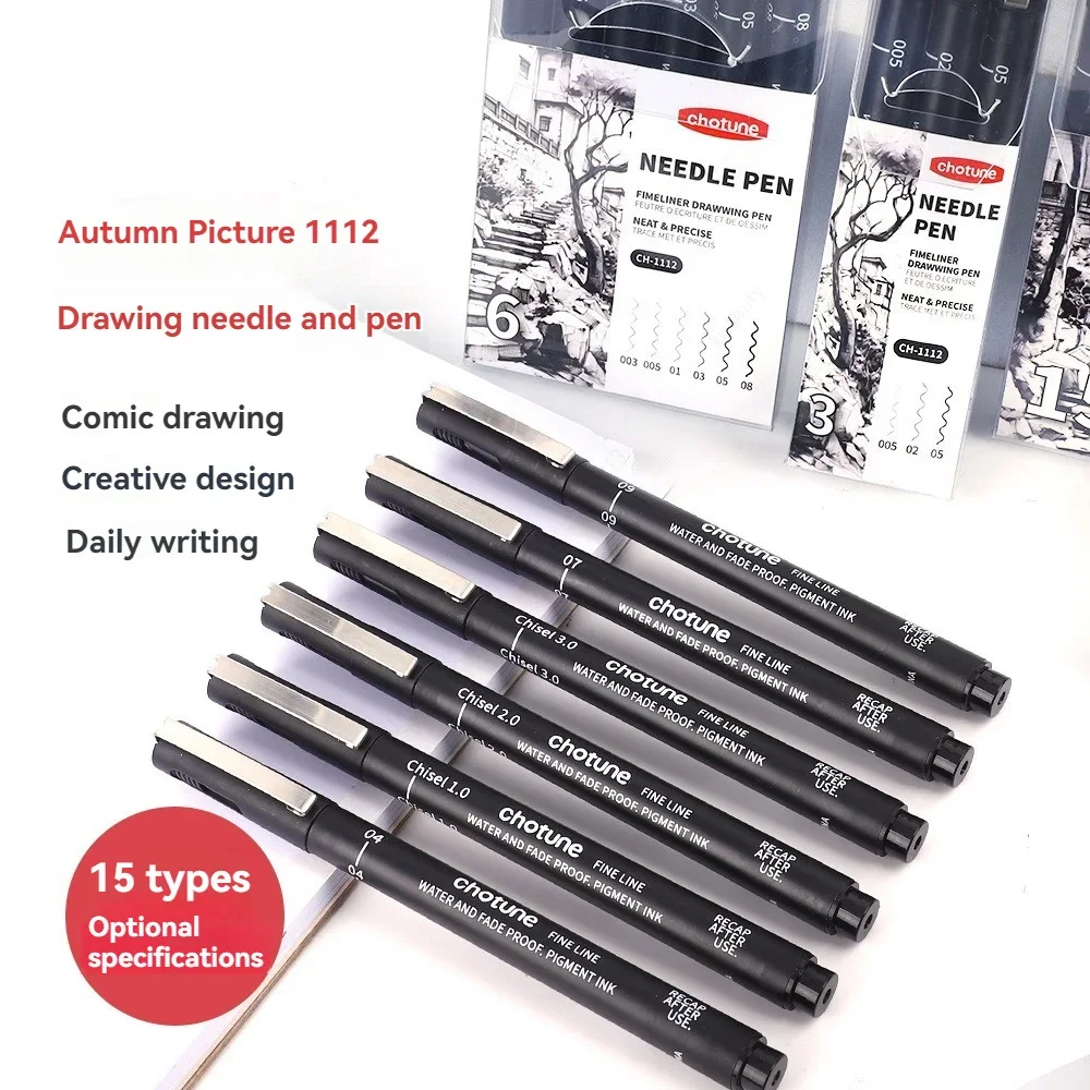 Black Micro Pens,15 Sizes,Wate - đánh giá và giá Archive Box Set