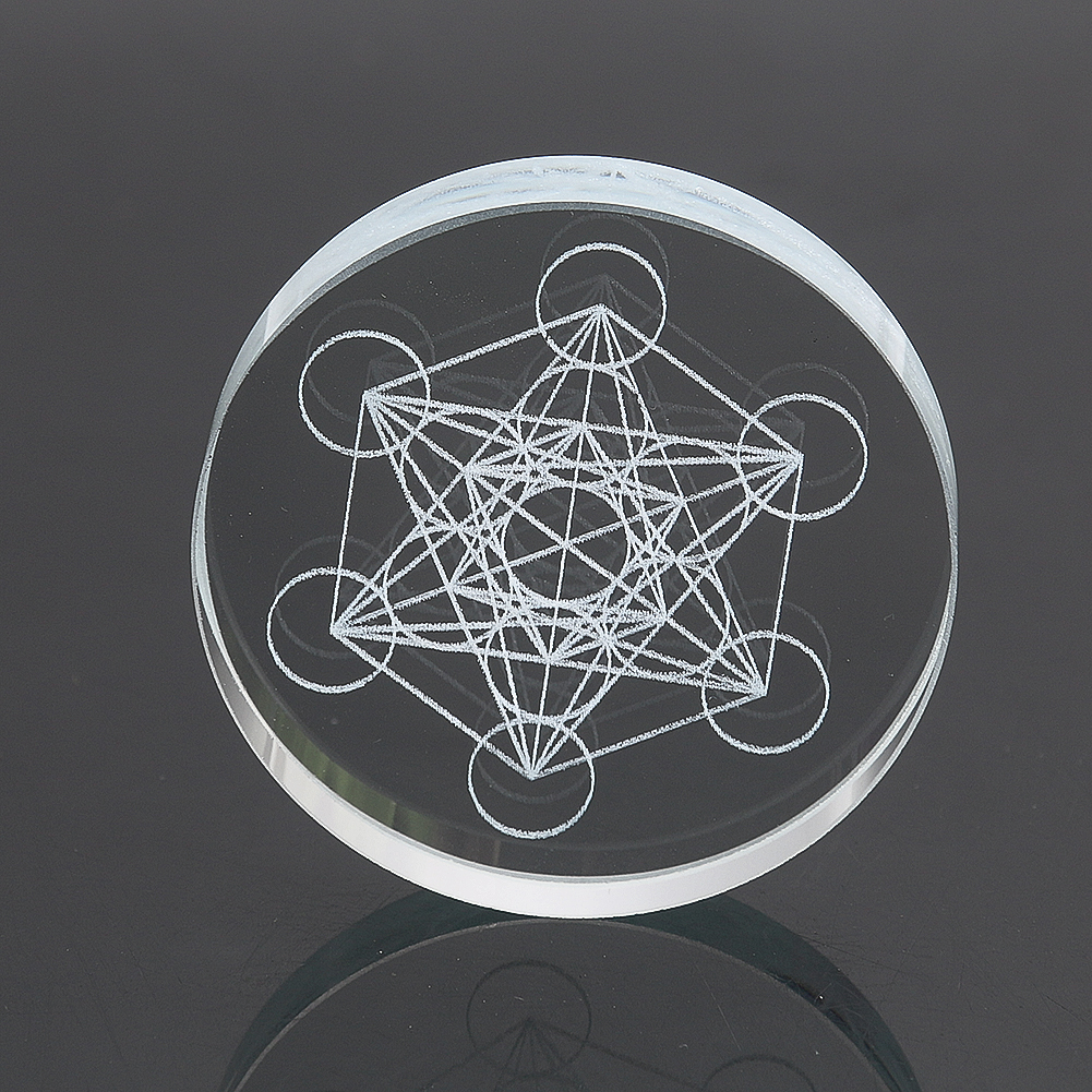 Metatron Cube Crystal Display  - đánh giá và giá Paper Weight Crystal